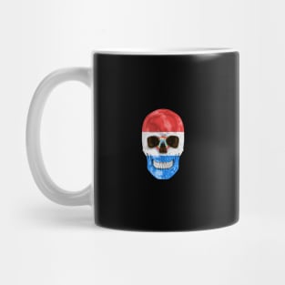 Paraguay Flag Skull - Gift for Paraguayan With Roots From Paraguay Mug